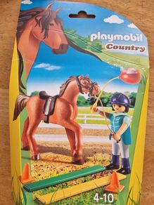 BRAND NEW Playmobil Country 9259 Horse Therapist Action Figure