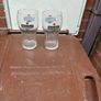 2 Retro Pint Glasses. Image 2