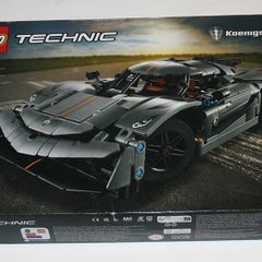 LEGO Technic 42173 Koenigsegg Jesko Absolut Grey Hypercar Set