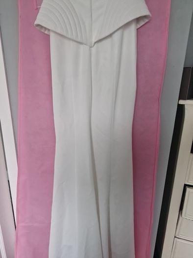 Ivory white Debs dress