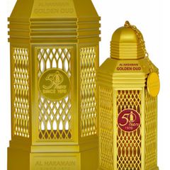 Al Haramain 50 Years Golden Oud 100ml new sealed