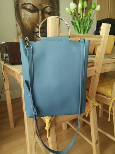 Topshop Blue Handbag