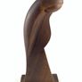 Modernist abstract wooden sculpture Image 2