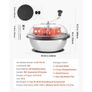 Bud Leaf Bowl Trimmer, 420 mm Manual Bud Trimmer, with Sharp Stainless Steel Blades, Visual Cutting, Wet & Dry Hydroponic Cutting Machine Image 4