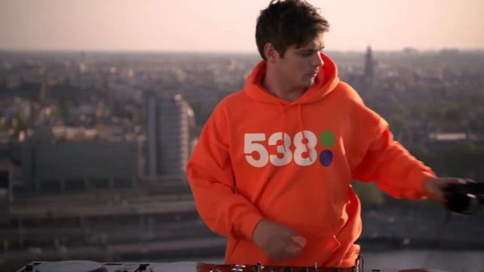 Martin Garrix 538 Hoodie As Worn On Kingsday From The Top Of A'dam Tower Hoodie