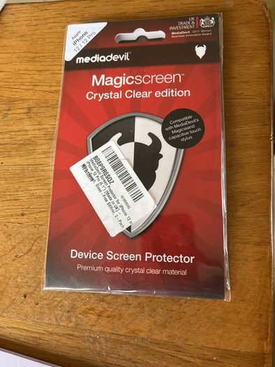 IPhone 12 & 12 Pro Screen Protectors x2. Free Post