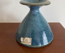 LOUIS MULCAHY pottery oil lamp