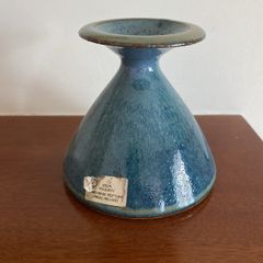 LOUIS MULCAHY pottery oil lamp