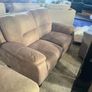 Beige 2 seater sofa couch Image 2
