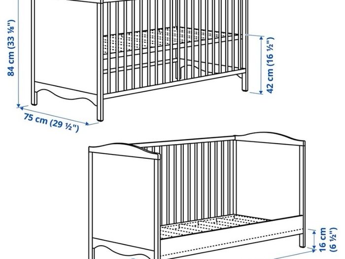 Ikea cot / bed