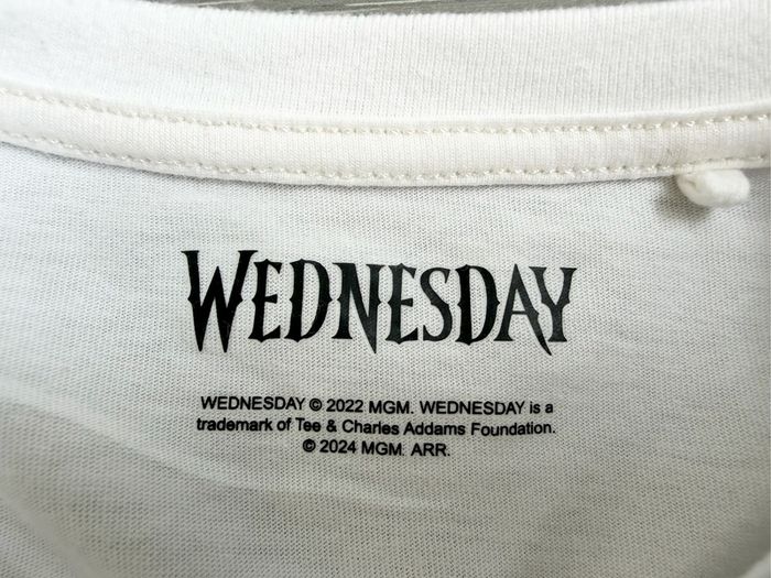 Wednesday Addams Long Sleeve T-Shirt Age 11-12 Like New