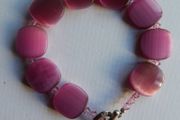 TATEOSSIAN Sterling Silver 925 Beaded Bracelet L8"