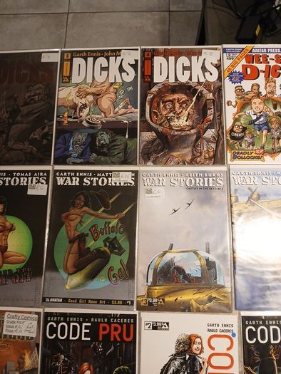 Garth Ennis comics bundle/joblot