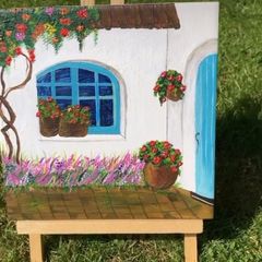 Handpainted Tile