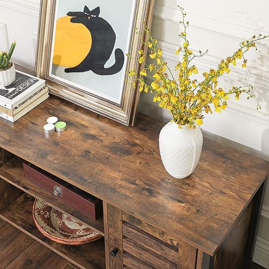 TV  Cabinet Standwith 2 cabinets and 2 shelf levels