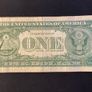 Certificate USA One dollar Bill, blue seal 1957 Letter "A"   star replacement Image 4