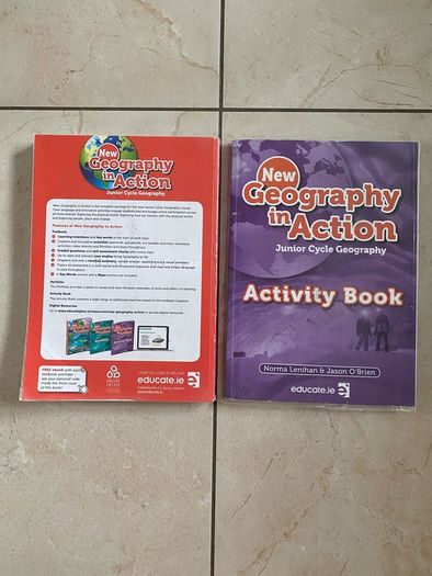 New Geography in Action - Junior Cycle Geography - Textbook & Combined Portfolio & Activity Book - Set