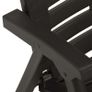 Garden Chairs 4 pcs Plastic Anthracite Image 3