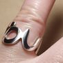 Preloved Sterling Silver TOUS Ring Image 3
