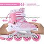 Profun Inline Girls Adjustable Rollerbaldes with Luminous PU Flash Wheels - Size UK 11 - 2 Image 5