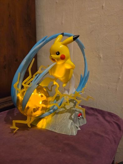 Pokemon Pikachu Light FX Collector Statue