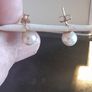 ladies 9ct gold earrings Image 4