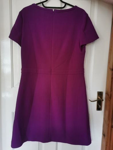 Boutique moschino pearl embellished 100% wool dress UK 16