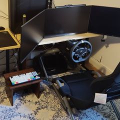 sim racing setup