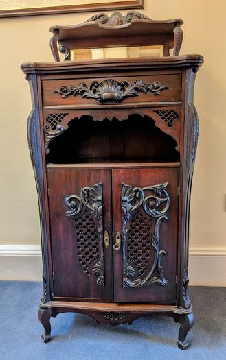 Edwardian Music Cabinet