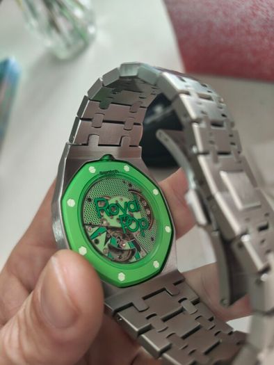 Royal Pop Swatch With Limited edition bracelet brand new never worn
