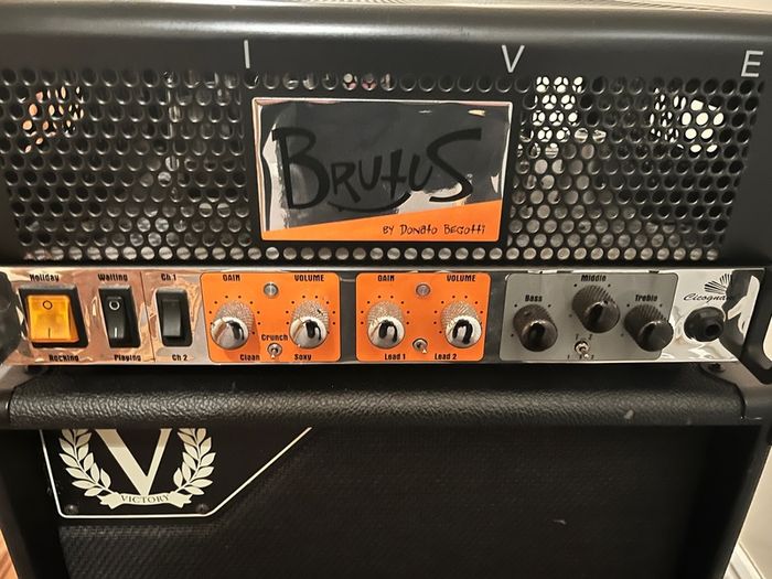 Cicognani Brutus Live head plus Victory V112V cab