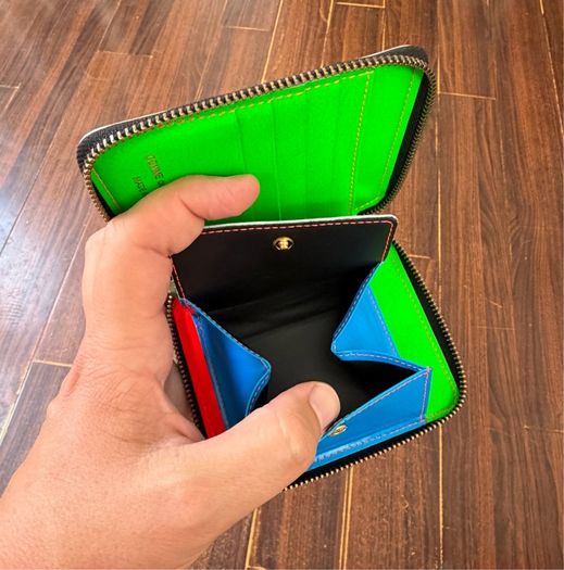CDG Super Fluo Wallet