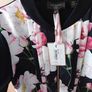 Ted Baker - Black Floral Pleated Front Bomber Jacket - UK 10 - BNWT RRP 170 Image 10