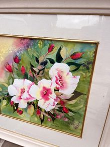 Watercolour painting 56 x 55