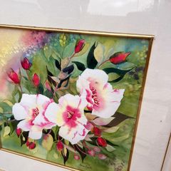 Watercolour painting 56 x 55