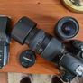 Canon 450d, 2 x lens, ext flash and carrycase Image 2