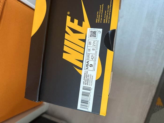 Jordan 1 High OG Pollen Brand New Uk8