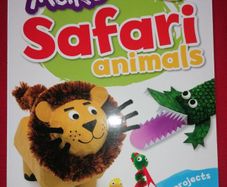 New "Make Safari Animals" Art & Craft Book