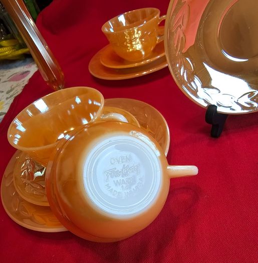 Fire King Oven Ware Glass Set  USA, 1950 1970s