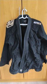 Aesthetic BJJ Gi + Bag Set | Black (A3)
