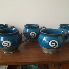 Jack O'Patsy Mugs x 5