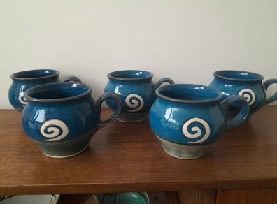 Jack O'Patsy Mugs x 5