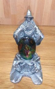 Metal Figure With Crystal - The Summoner Of Light