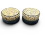 Vintage Pouffes x 2 - Leopard Print Image 2