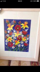 Original Simone Walsh- Field of Flowers