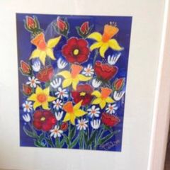 Original Simone Walsh- Field of Flowers