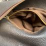 Miu Miu Vitello Lux Bow Bag Dark Brown Leather Gold Hardware Image 8