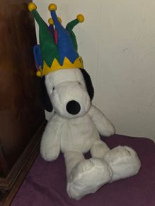 Vintage Snoopy Jester Plush