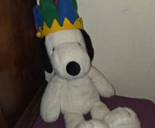 Vintage Snoopy Jester Plush