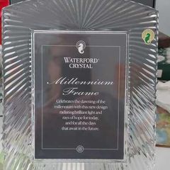 Large wateford crystal photo frame